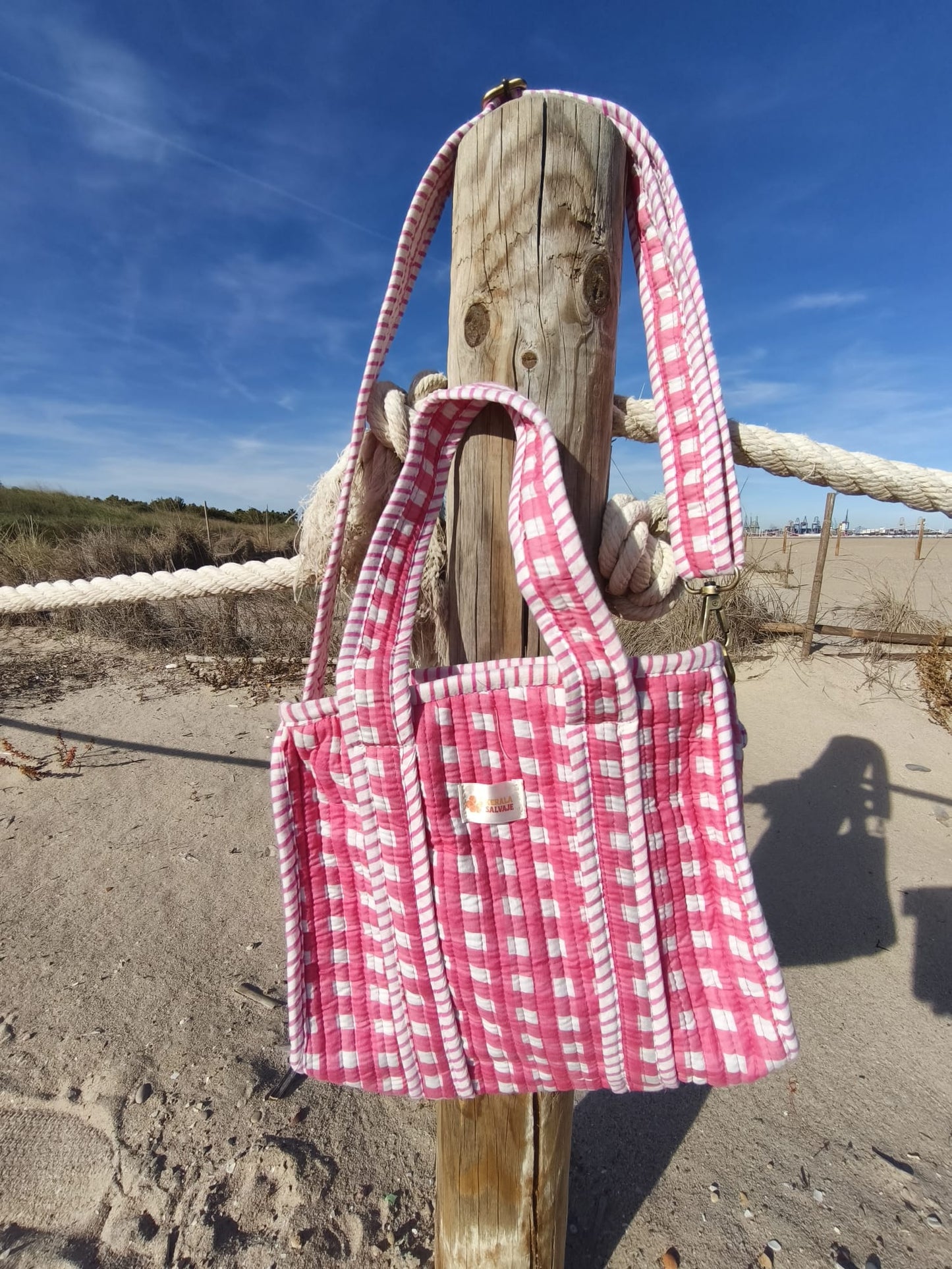 Bolsa pequeña Malva 20x25x11